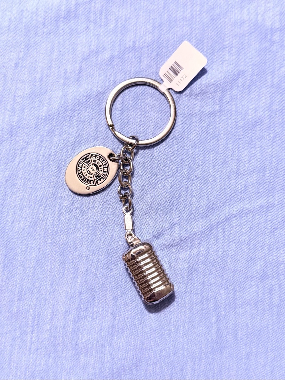 Country Music Hall of Fame Keychain - Microphone